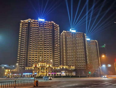 威海市華(hua)瀚(han)大湖公館樓體及週邊景觀(guan)亮化(hua)工程